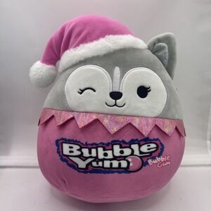 2023 Squishmallows BUBBLE YUM Candy Squad HEIDI THE HUSKY 8" Christmas Plush